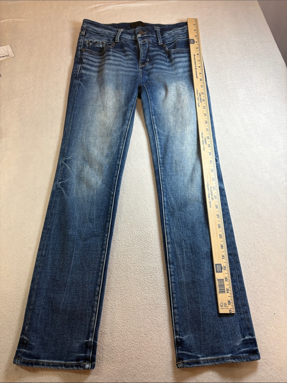Buckle Women's Straight Leg Jeans - Dark Blue Wash